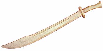 sabre chinois bois